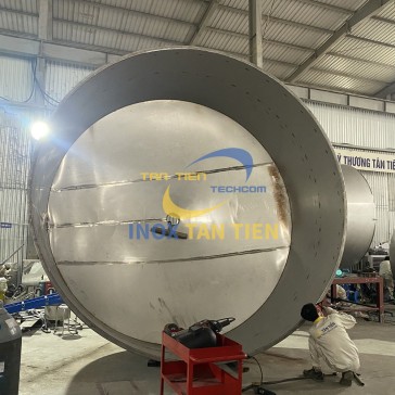 Dung tích bồn inox theo yêu cầu 