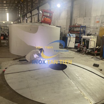 Gia công bồn inox 304 