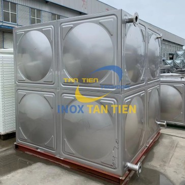 Gia công bồn inox lắp ghép 