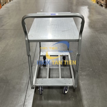 Xe đẩy inox có bánh xe đa kết cấu giá tốt nhất Hà Nội