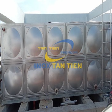 Bồn inox lắp ghép 