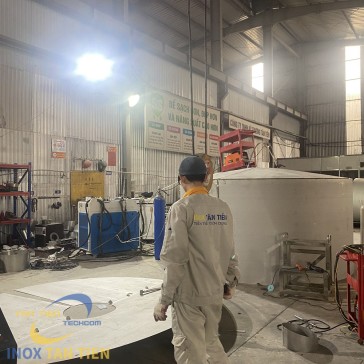 Gia công bồn inox 304 theo yêu cầu 