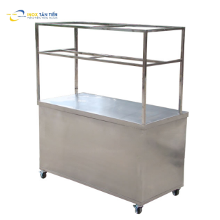 Tủ bán hàng inox bền đẹp, chắc chắn, giá rẻ tại Hà Nội