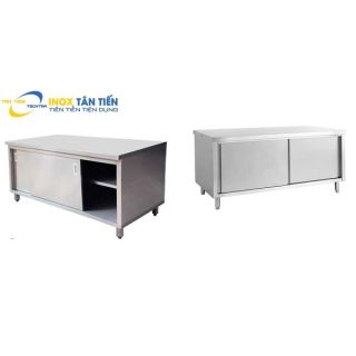 Thông tin chi tiết tủ inox cánh lùa trong bếp nhà hàng