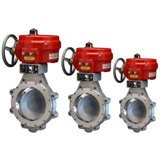 Van bướm điều khiển điện inox