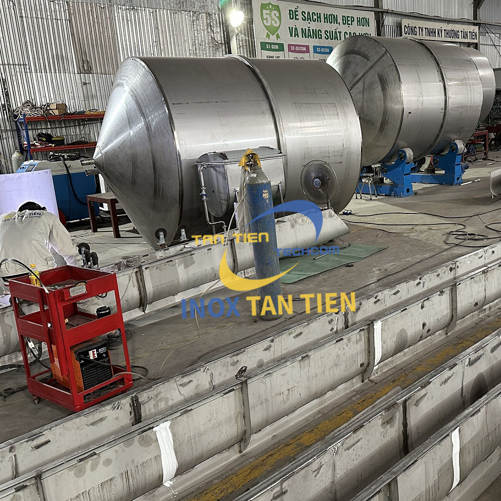 Bồn inox chịu áp lực