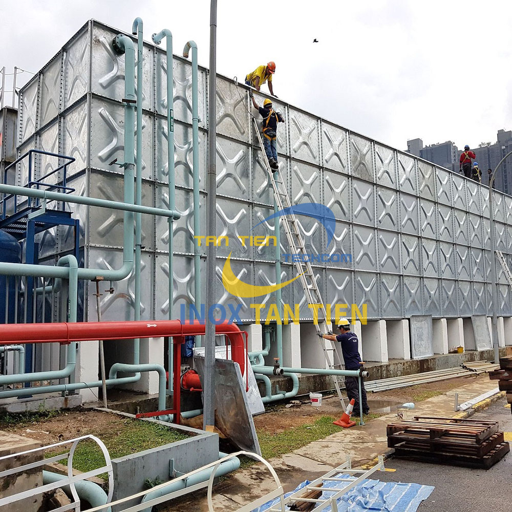 Dung tích bồn nước inox 