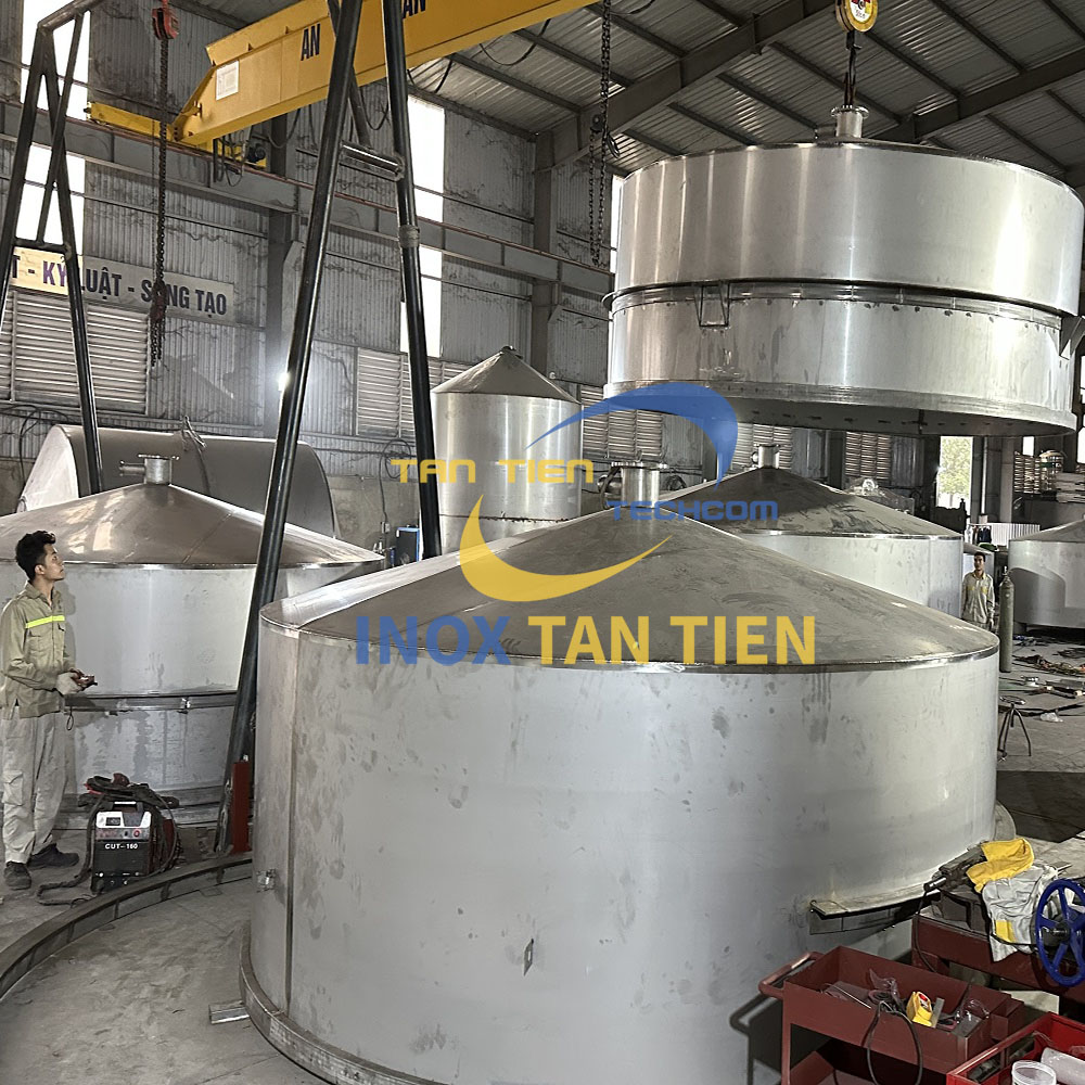 Bồn inox 304 công nghiệp