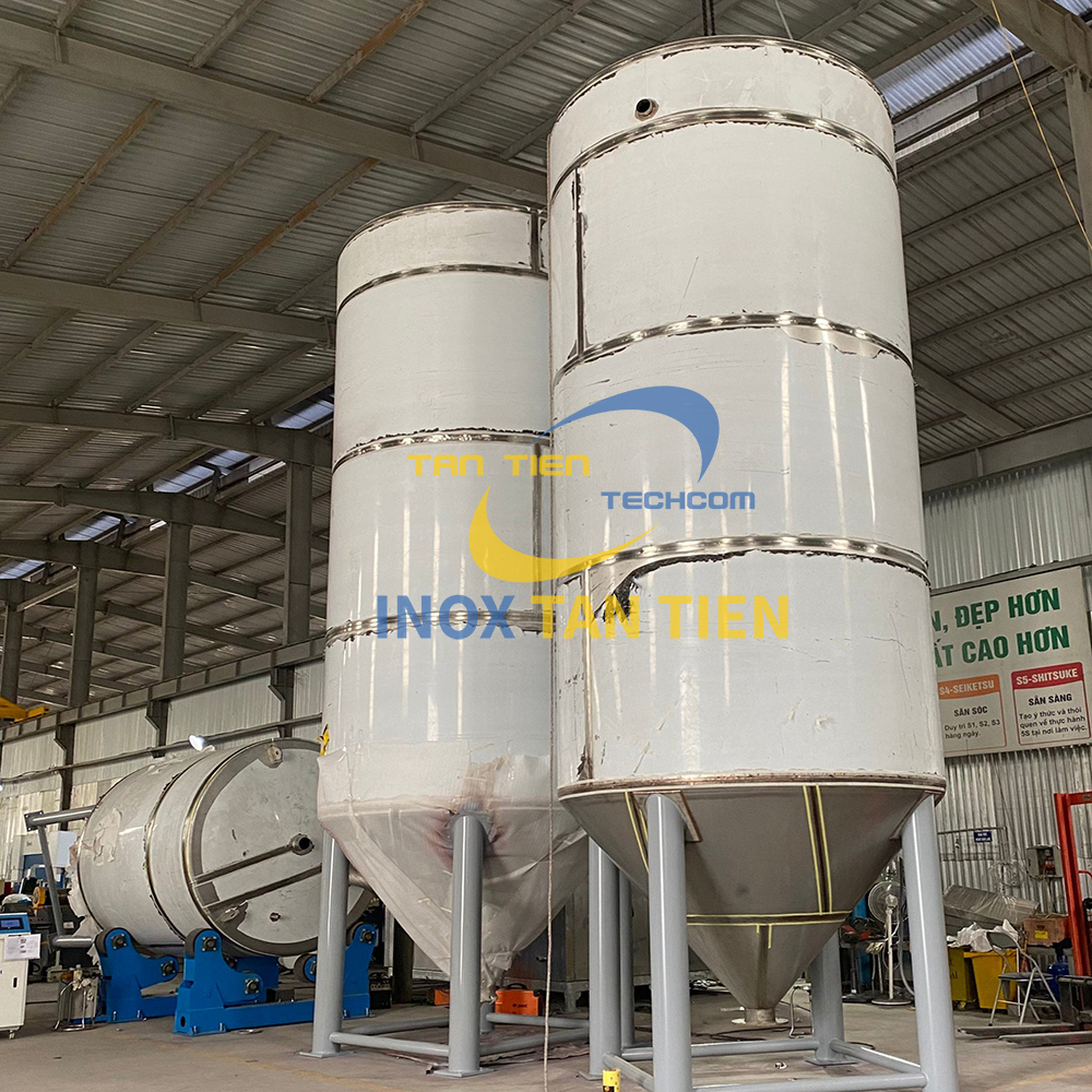 Gia c&ocirc;ng bồn inox 304 theo y&ecirc;u cầu 