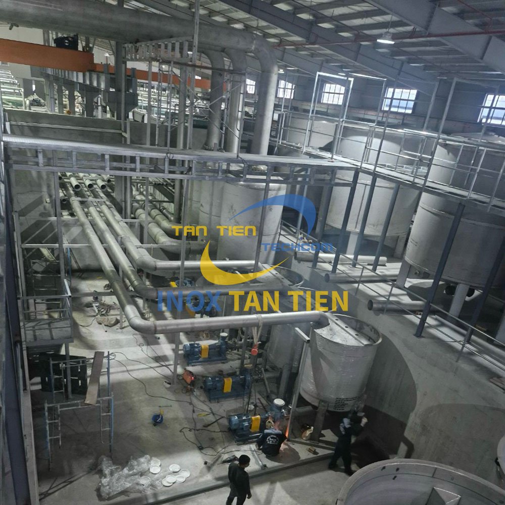 Hệ thống đường ống inox 