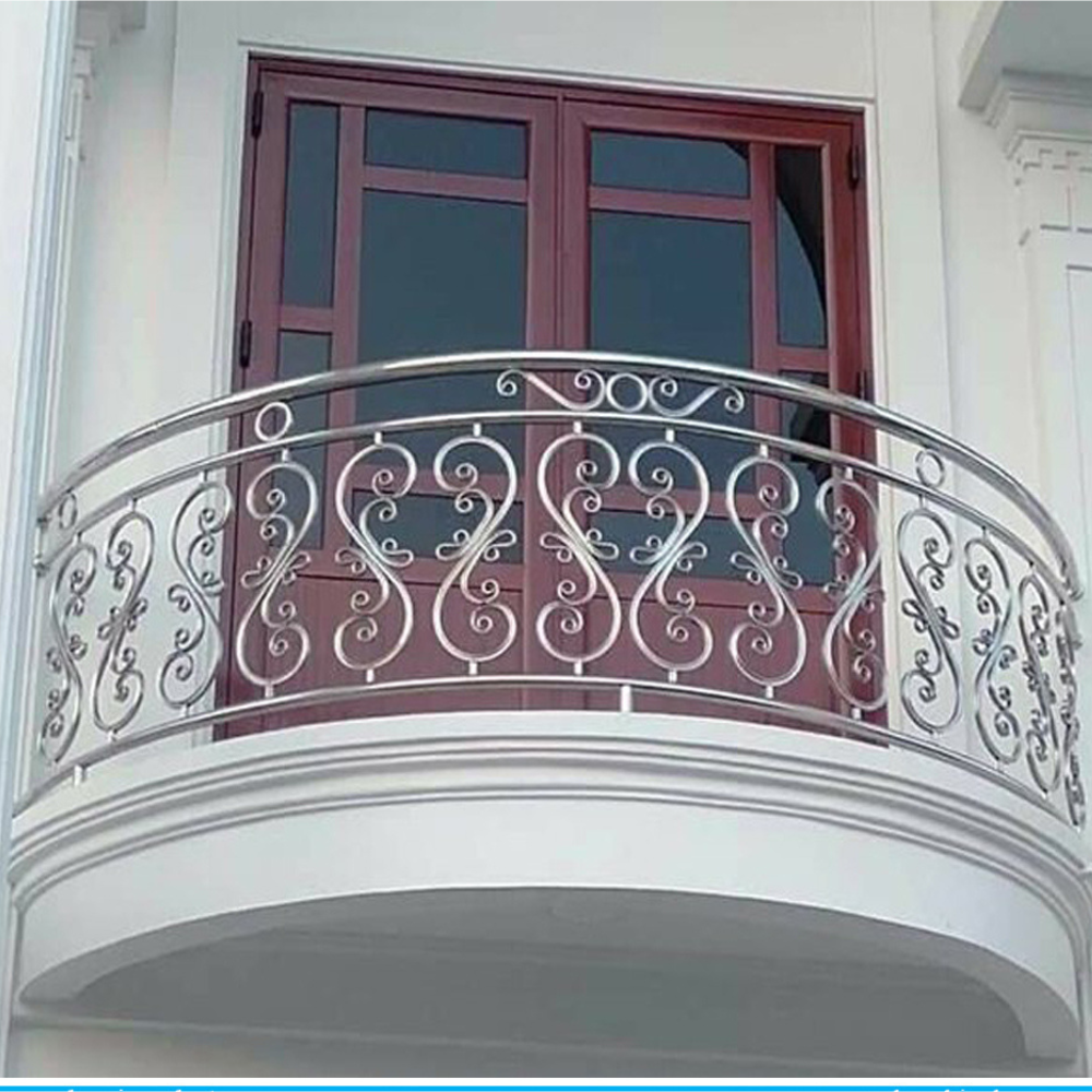 mẫu lan can inox ban công đẹp