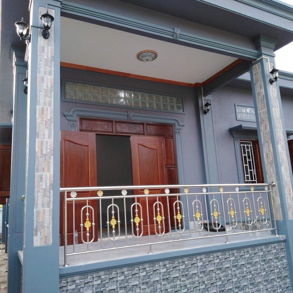 mẫu lan can inox ban công đẹp